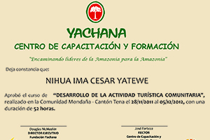 yachana diplomas